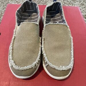 Crevo Tan Loafers Comfortable Slip-Ons